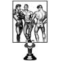 Tom of Finland 3 Piece Silicone Cock Ring Set