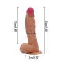 PRX 9.05 Inches Lesbian Couples Strapon Ultra Elastic Harness Strap On for Men Realistic Consoor Strapless PRX