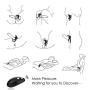 Cock Ring Vibrator with Rabbit Ears Double Ring 7 Vibration Modes for Men, PALOQUETH Rechargeable Vibrating Penis Ring Couples Vibrator for Partner Pleasure, Waterproof Wireless Remote Control