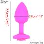 Knowwest Àmàl Six Toys Trainer Silicone Rose B-ütt Plùgs Stimùlâtion for Starter Beginner Men Women Couples