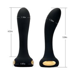 Omi Vibrating Anal Plug and Prostate Massager - Multi-Speed G-spot Vibrator for Men Women or Couples