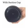 LZYAA Big Size Anal Plug Dildo Penis Suction Cup Men Women Masturbation Couple Flirt Tools(Black)