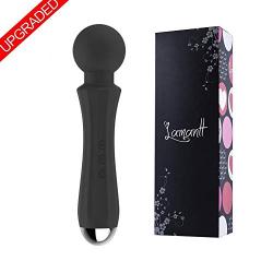 [Upgrade] Personal Wand Massager - Powerful Cordless Handheld Massage, Therapeutic Rechargeable Mini Waterproof Travel Massager As Gift for Women and Girls