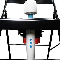 Lucys Novelties Wand Massager Chair - Hands-Free Sex Furniture, Adult Toy Mount Compatible with Magic Wand and Other Massagers and Toys from 1-2.25" Diameter