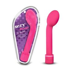 Mini G Spot Stimulating Vibrator - Multi Speed Angled Tip Egg Shaped Bulb Massager - Waterproof - Sex Toy for Women - Sex Toy for Couples (Pink)
