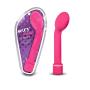 Mini G Spot Stimulating Vibrator - Multi Speed Angled Tip Egg Shaped Bulb Massager - Waterproof - Sex Toy for Women - Sex Toy for Couples (Pink)
