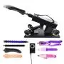 CRYP Automatic Sex Fucking Machine with Suction Cup Auto Retractable Multispeed Adjustable Thrusting with 7 Dildos CRYP Automatic Sex Fucking Machine with Suction Cup Auto Retractable Multispeed Adjustable Thrusting with 7 Dildos