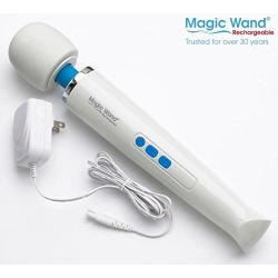 New Rechargeable Magic Wand Premium Wellness Full Body Massager + Includes a JO Relaxing Lavendar Aromatherapy Massage Glide 1 Oz