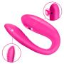 G-Spot Couples Vibrator for Clitoris Stimulation with 10M Remote Control,10 Suctions&Vibrations Nipple Anal Vagina Sucking Vibrator with Dual Motors,Adult Sex Toys for Women (Pink)