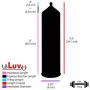 LeLuv Vacuum Penis Pump EasyOp Z-Grip Natural Male Enhancement Bundle with 3 Cylinder Seal Sizes of Sleeves