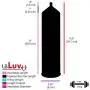LeLuv Vacuum Pump Vibrating Male Enhancement Bundle with 3 Sleeve Sizes and 4 Stretchy Jelly Cock Rings