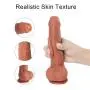 HYLHYL5-F Flexible Soft, Handheld Full Body Wand Shaking Waterproof Massaging Silica Gel Material Length: (8.46inch)