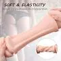 Vibrating Male Masturbator Cup, Oral & Pussy 2 in 1 Masturbation Toys with Moan for Man for Intense, Fovel Stimulator 3D Textured Pocket Stroker Suck Tongue Blow Job Male Sex Adult Realistic Vagina