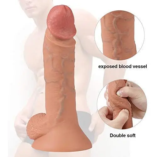 MEIJUNMAWEI Realistic Dìdlõš Thick Thrüstîng 7.48 Inch Vibrartor,Women’s Toy with Suction Cup MEIJUNMAWEI Realistic Dìdlõš Thick Thrüstîng 7.48 Inch Vibrartor,Women’s Toy with Suction Cup