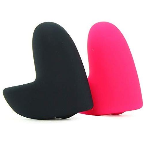 Vedo Ayu Mini Finger Vibe Set, Black and Foxy Pink Vedo Ayu Mini Finger Vibe Set, Black and Foxy Pink