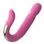 Girls Gift U Shape Design Dual Vibrator, Vagina, G-Spot and Clit Handheld Massager, 7 Frequency Multi Speed Vibrating Stimulator, Medical Silicone Waterproof Powerful Adult Sex Toys for Women(Pink) Girls Gift U Shape Design Dual Vibrator, Vagina, G-Spot and Clit Handheld Massager, 7 Frequency Multi Speed Vibrating Stimulator, Medical Silicone Waterproof Powerful Adult Sex Toys for Women(Pink)