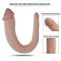 14.2Inch Double Sided Big Toy Real Feel Soft Flexible Double Head Ďîldɔ Relax Waterproof Massager for Women 14.2Inch Double Sided Big Toy Real Feel Soft Flexible Double Head Ďîldɔ Relax Waterproof Massager for Women