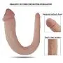 14.2Inch Double Sided Big Toy Real Feel Soft Flexible Double Head Ďîldɔ Relax Waterproof Massager for Women