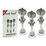 AnE Toys Original #1 Best (3) Sets Twist Up Suction Vacuum Cupping Cup Set for Natural Nipple Correction - for Flat and Inverted Nipples Pussy Vagina Clit Suckers nipplesucker Toys