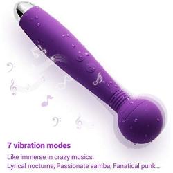 ROSERAIN mini women vibrator，7 vibration modes，Massage stick for women, Waterproof, Silent, Rechargeable.New product by Tysonir LTD