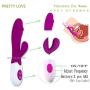 Lifestyler Women G-Spot Vibrating Clitoral Stimulator Vibrator Massager Adult Sex Toy (Purple)