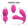 Remote Control Wearable G-Spot Clit Vibrator, 9-Speed Clitoral Dildo Vibrators, Magnetic Rechargeable Waterproof Vagina Anal Stimulation Massager, Masturbation Sex Toys for Women Couples (Pink)