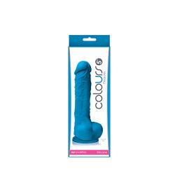 Colours Pleasures Dildo, Blue, 5 Inch