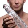 Size Matters 3 Inch Clear Penis Enhancer Sleeve