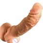Look Like Realistic 8.8 INCH Skin Pênňís Sleeve Extender Delay ZSHBM Éjá-cúlátion Silicone Pênňís Ring C-lītǒrís S-timùlátiòn Ring Unisex Toys Tools Color