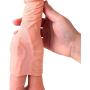 AEHIBO Reusable Penis Sleeves Penis Extender Penis Cover Penis Enlargers Adult Sex Toy for Men (S (15.5cm))