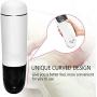 FeiGu Electric Automatic Male Masturbator, 7 Frequencies Telescopic Visible 3D Realistic Vagina Masturbation Cup with Female Moans, Adult Sex Toy for Men