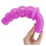 Lfcmf 11.02 Inch Extra Long Big Handsfree Personal Relax Massager PVC Toys with Handsfree Suction Cup Box Package (Color : Purple)