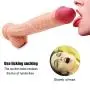 MEIJUNMAWEI Super-Long 12.04-inch Massage Wand with Large Suction Cup and Real Medium Texture Line, Great for Life Pleasure