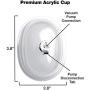 Size Matters Small Vaginal 3.8" Pumping Cup Attachment, Clear, 1 Count