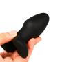 Silicone Anal Sex Butt Plug 10 Function Vibrating Tapered Adult Toy