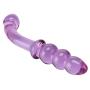 AKStore Crystal Glass Dildo Anal Beads Anal Plug Butt Plug Masturbation Personal Massager G-spot Stimulation Sex Toy for Male/female/couple/lovers