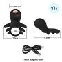 RYRYBH5234 Wearable Erocome 10 Frequency Quiet Waterproof Silicone Men and Couple Women Real Touch RYRYBH5234