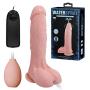 NewMaxer 7.9 inch Lifelike Suction Cup Vibration Ejaculating Dildo Vibrating Squirting Dildo Penis Vibrator Female Masturbation