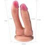 Romi Double Dongs Realistic Dildo Penis Cock Anal Butt Plug G-Spot Stimulation Orgasmic Wand Stick Sex Adult Toys Magic Wands