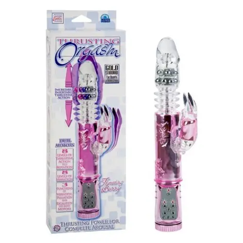 Cal Exotic THRUSTING ORGASM THRUSTING BUNNY BLACK Cal Exotic THRUSTING ORGASM THRUSTING BUNNY BLACK