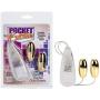 California Exotics Pocket Exotic Vibrating Double Gold Bullets