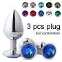Stailess Steel Amal Toys Training Beads For Women Beginners Massager Set Training Plugs Kit Small Medium Large Light88 Stailess Steel Amal Toys Training Beads For Women Beginners Massager Set Training Plugs Kit Small Medium Large Light88