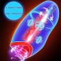 Deep Throat Oral Sex Heating Masturbator for Men Tongue Masturbation Spill Cup 7 Speeds Waterproof Vaginal Vibrator