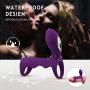 Man Waterproof Male Ring Massage Adǔlt Toys Dicks Play Male Longer Lasting Shake Rooster Cǒckríng with Multi Vibration,Silicone Lǒck Ring Strong Vibration Silicone Massage,T-Shirt