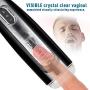 Male Masturbator-10 Rotating,Trusting Models,3 Moans Interaction 3 in 1 Adjustable Hands-Free Automatic Men Masturbation Cup Stroker Toys with Visible 3D Textured Sleeve