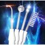 Multifunction Electric Stimulation Massage Stick with 4 Accessories, E-stim Massager for Clit/G Spot/Penis/Glans/Anal/Nipples/Breast/Pussy/Body, BDSM Masturbation Sex Toys for Couples