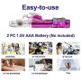 Power Wand Massager, Wireless, Multi-Speed Vibrate Strongest Cordless Handheld Therapeutic Vibrating Power