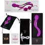 Personal Massager for Women with Free Kegel Balls or Lubricant Handheld Rechargeable Waterproof (Purple + Kegel)