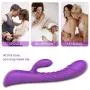 G Spot Rabbit Vibrator for Vagina and Clitoris Stimulation with 9 Strong Vibrating Modes, Adorime USB Rechargeable Clitoral Stimulating Dildo Vibrator for Women or Couples Fun with Waterproof Silicone G Spot Rabbit Vibrator for Vagina and Clitoris Stimulation with 9 Strong Vibrating Modes, Adorime USB Rechargeable Clitoral Stimulating Dildo Vibrator for Women or Couples Fun with Waterproof Silicone