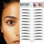 DKAF 2 Pcs 3D Hair-Like Authentic Eyebrows, Waterproof Imitation Ecological Natural Tattoo Eyebrow Stickers, Grooming Shaping Brow Shaper Makeup Eyebrow Transfer-E14